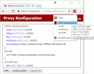 MM3-ProxySwitch - Firefox, Chrome, Edge Erweiterung (Add-ons)